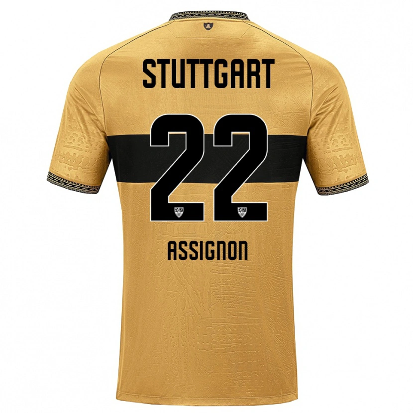 Danxen Heren Lorenz Assignon #22 Bruin Zwart Wit Uitshirt Uittenue 2026/27 T-Shirt België