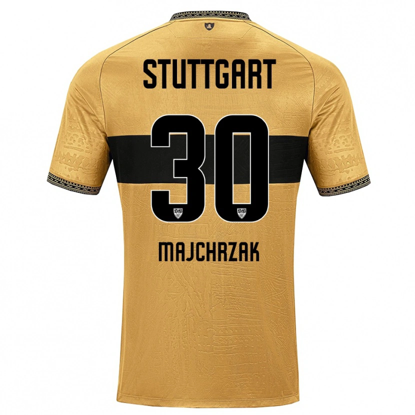 Danxen Heren Jordan Majchrzak #30 Bruin Zwart Wit Uitshirt Uittenue 2026/27 T-Shirt België