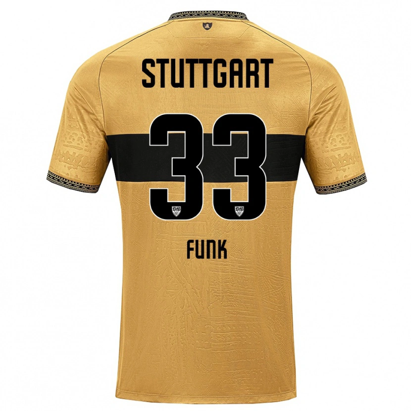 Danxen Heren Marius Funk #33 Bruin Zwart Wit Uitshirt Uittenue 2026/27 T-Shirt België