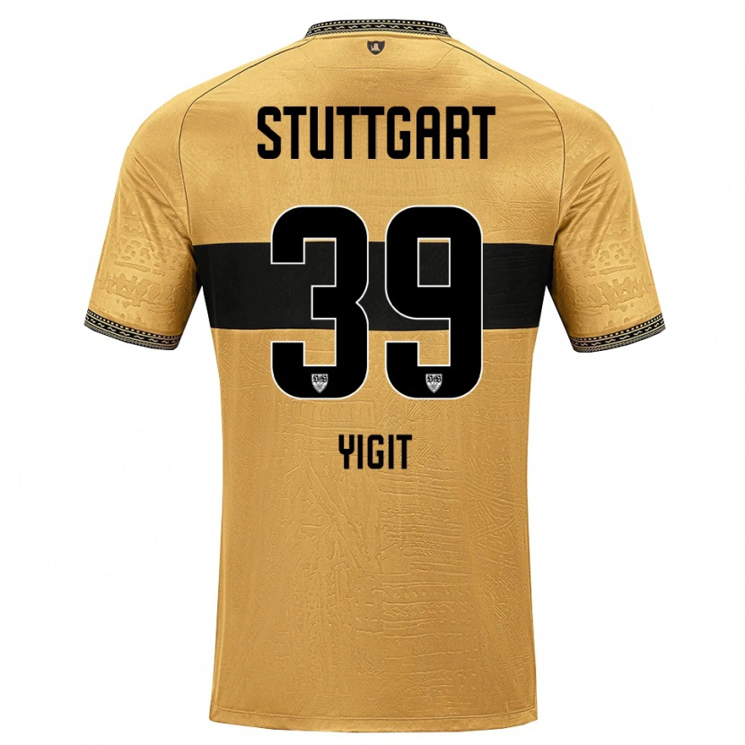 Danxen Heren Ertugrul Yigit #39 Bruin Zwart Wit Uitshirt Uittenue 2026/27 T-Shirt België