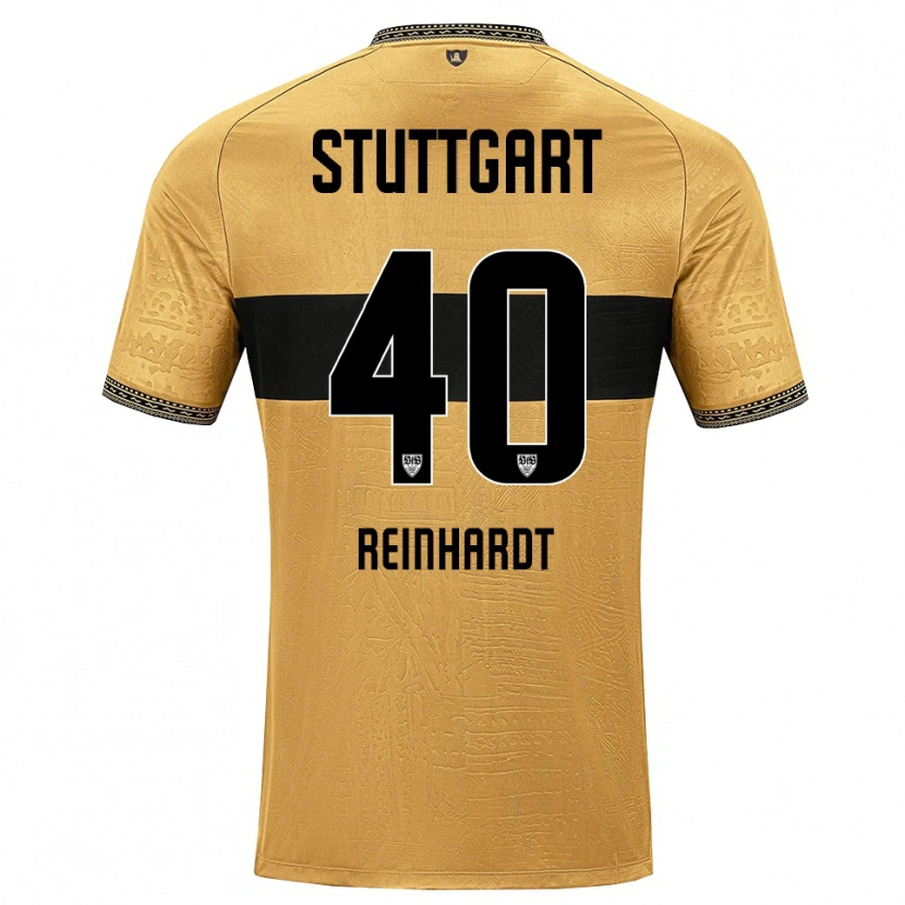 Danxen Heren Peter Reinhardt #40 Bruin Zwart Wit Uitshirt Uittenue 2026/27 T-Shirt België