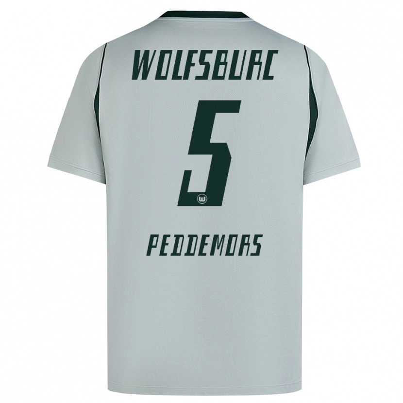 Danxen Heren Ella Peddemors #5 Grijs Groen Uitshirt Uittenue 2026/27 T-Shirt België