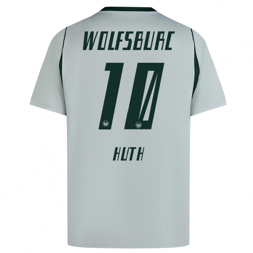 Danxen Heren Svenja Huth #10 Grijs Groen Uitshirt Uittenue 2026/27 T-Shirt België