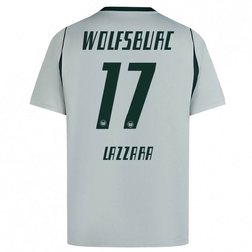 Danxen Heren Luan Lazzara #17 Grijs Groen Uitshirt Uittenue 2026/27 T-Shirt België