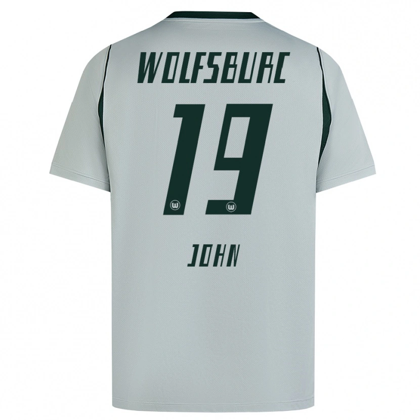 Danxen Heren Michael John #19 Grijs Groen Uitshirt Uittenue 2026/27 T-Shirt België