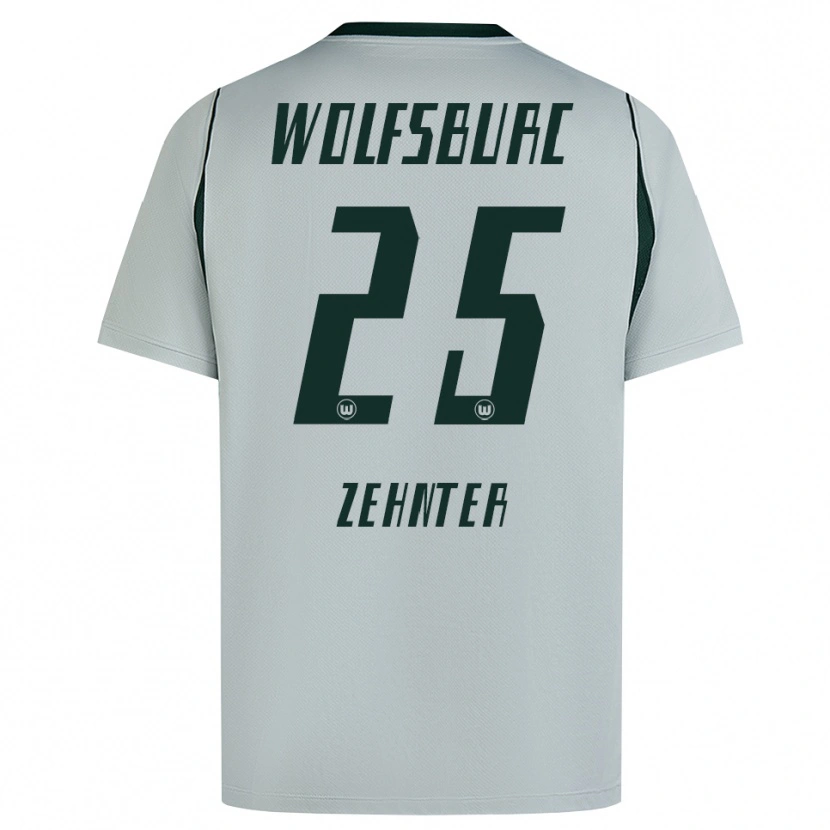 Danxen Heren Aaron Zehnter #25 Grijs Groen Uitshirt Uittenue 2026/27 T-Shirt België