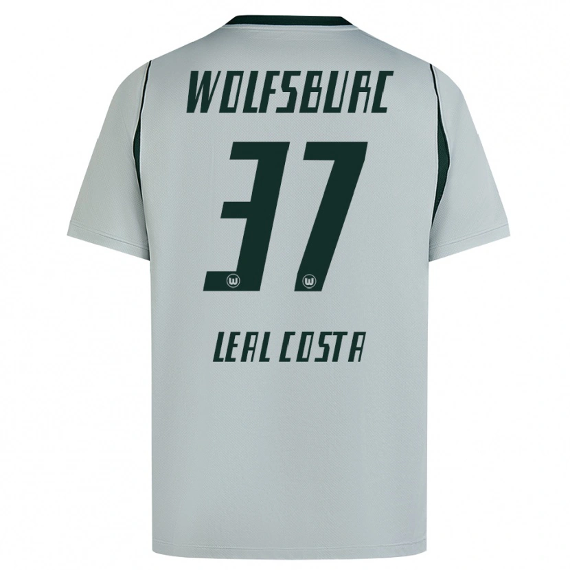 Danxen Heren David Leal Costa #37 Grijs Groen Uitshirt Uittenue 2026/27 T-Shirt België