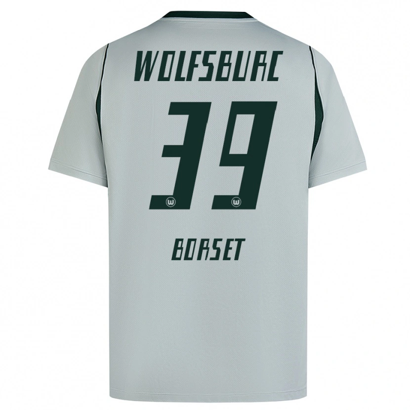 Danxen Heren Anders Rønne Børset #39 Grijs Groen Uitshirt Uittenue 2026/27 T-Shirt België