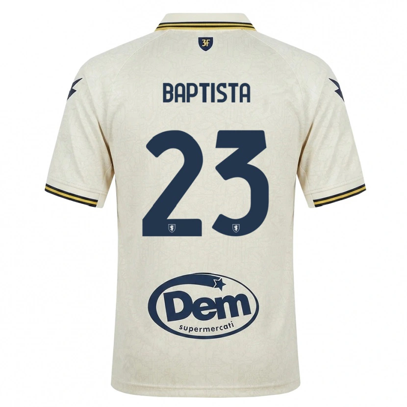 Danxen Heren Viktor Baptista #23 Oldlace Geel Zwart Uitshirt Uittenue 2026/27 T-Shirt België