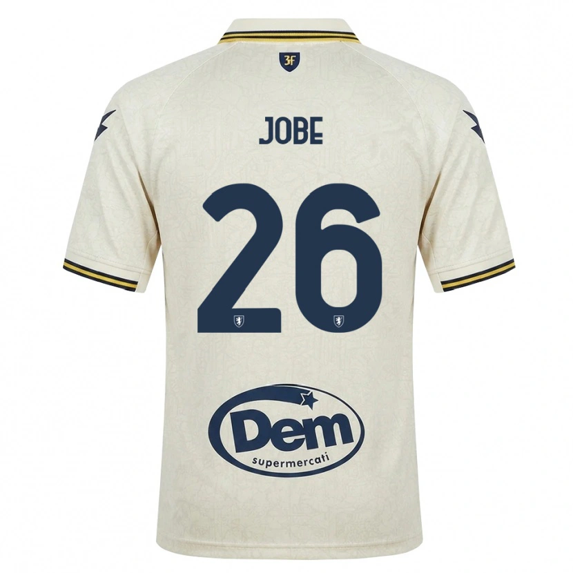 Danxen Heren Amadou Jobe #26 Oldlace Geel Zwart Uitshirt Uittenue 2026/27 T-Shirt België