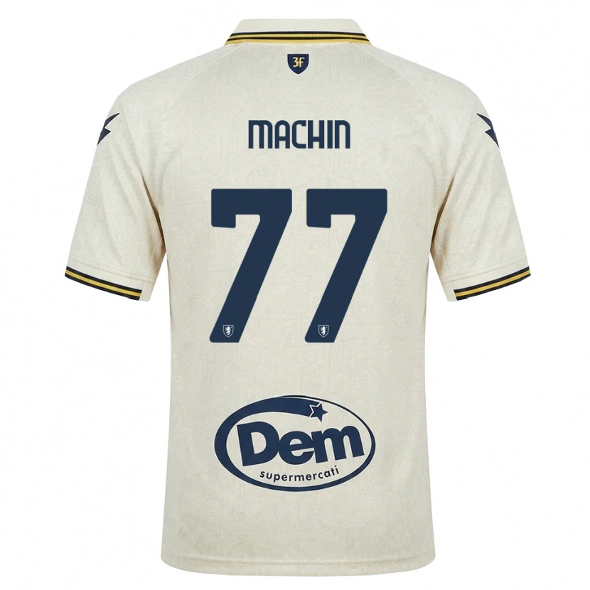 Danxen Heren José Machín #77 Oldlace Geel Zwart Uitshirt Uittenue 2026/27 T-Shirt België