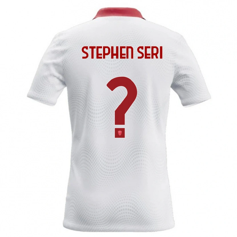 Danxen Heren Ange Stephen Seri #0 Wit Rood Uitshirt Uittenue 2026/27 T-Shirt België