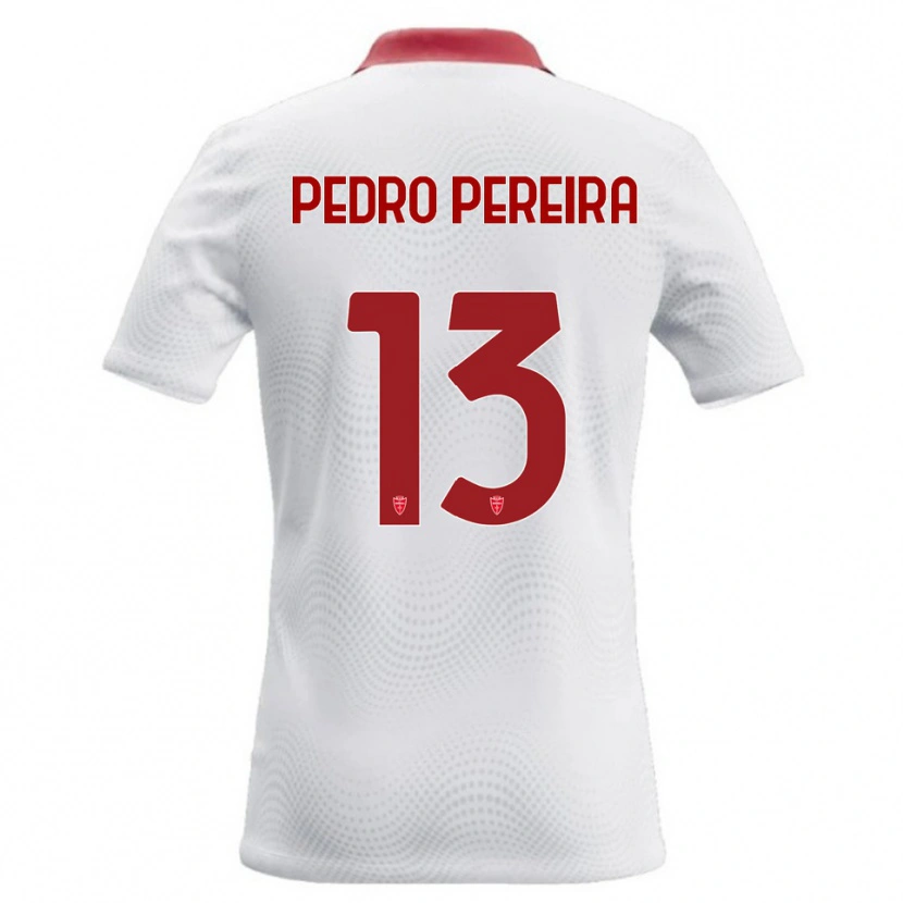 Danxen Heren Pedro Pereira #13 Wit Rood Uitshirt Uittenue 2026/27 T-Shirt België