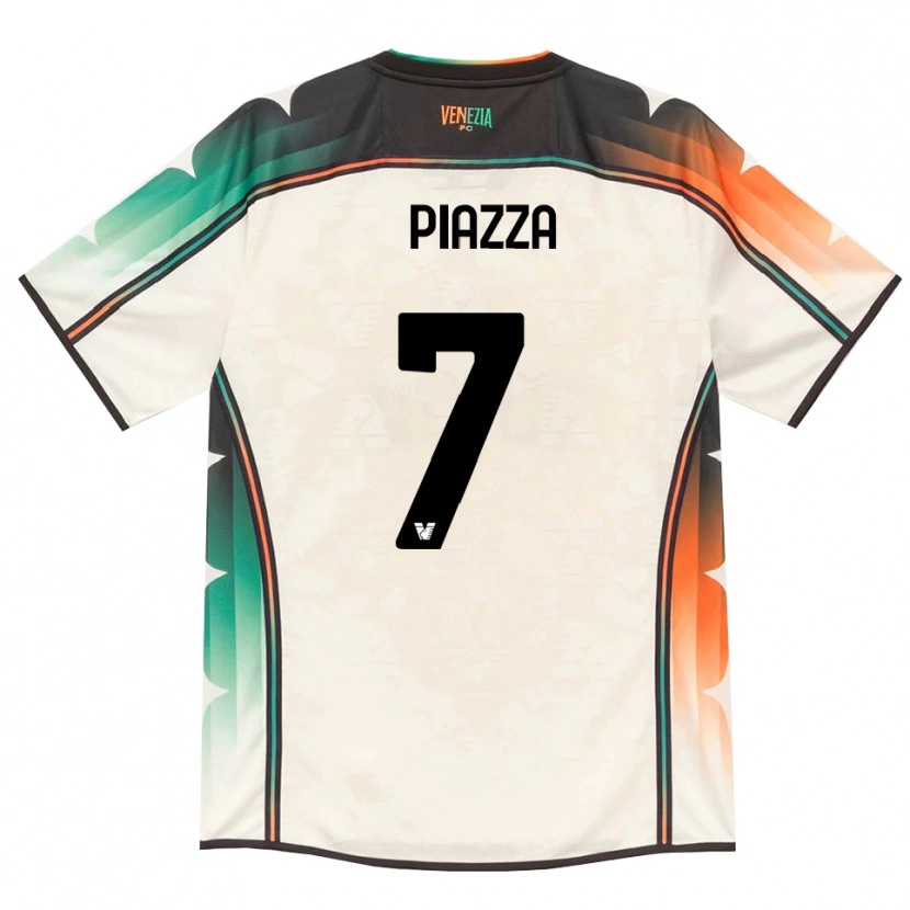 Danxen Heren Massimiliano Piazza #7 Oldlace Oranje Groen Uitshirt Uittenue 2026/27 T-Shirt België