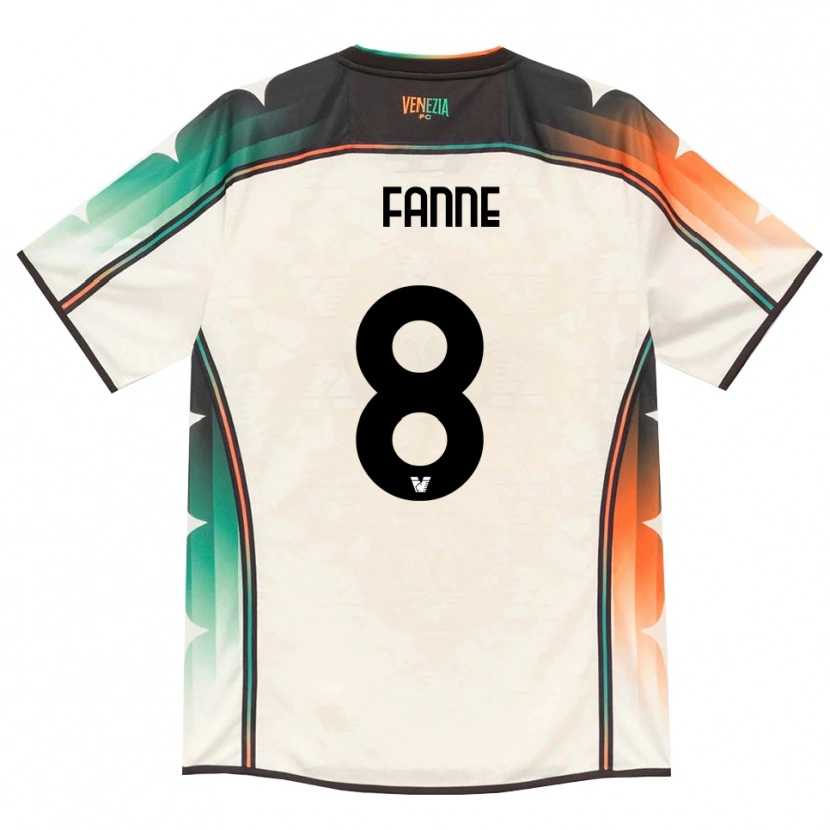 Danxen Heren Lamine Fanne #8 Oldlace Oranje Groen Uitshirt Uittenue 2026/27 T-Shirt België