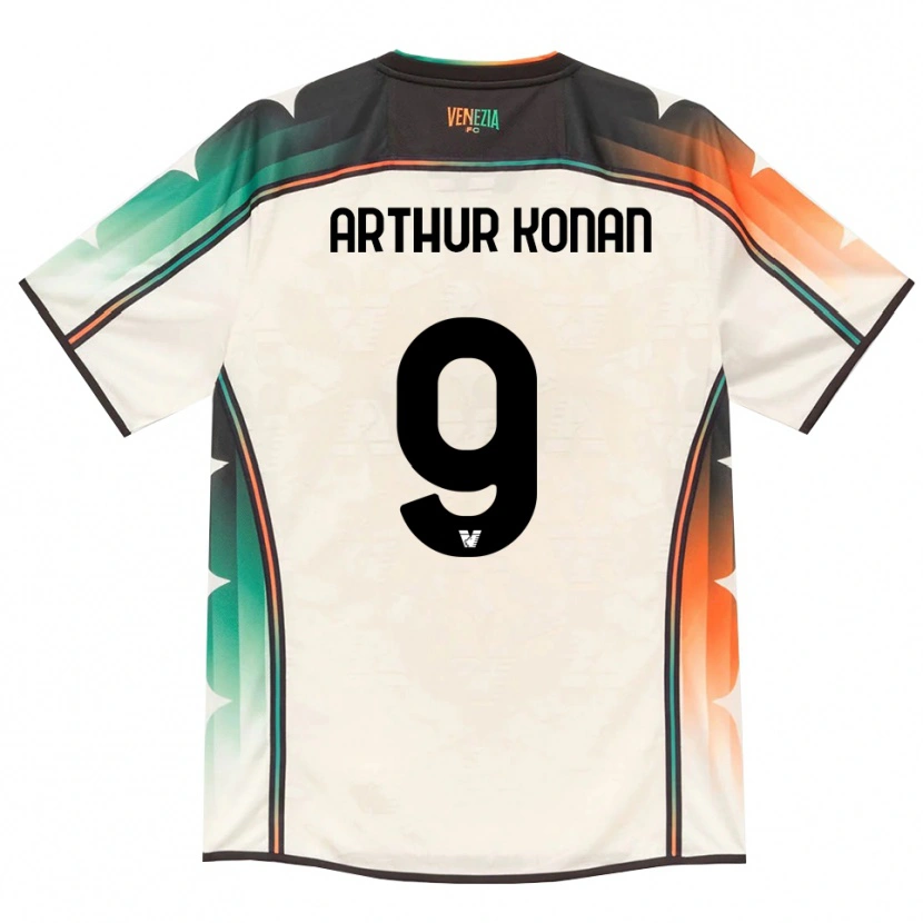 Danxen Heren Demoye Arthur Konan #9 Oldlace Oranje Groen Uitshirt Uittenue 2026/27 T-Shirt België