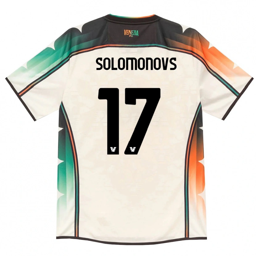 Danxen Heren Nikita Solomonovs #17 Oldlace Oranje Groen Uitshirt Uittenue 2026/27 T-Shirt België