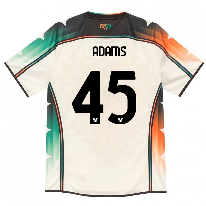Danxen Heren Akor Adams #45 Oldlace Oranje Groen Uitshirt Uittenue 2026/27 T-Shirt België