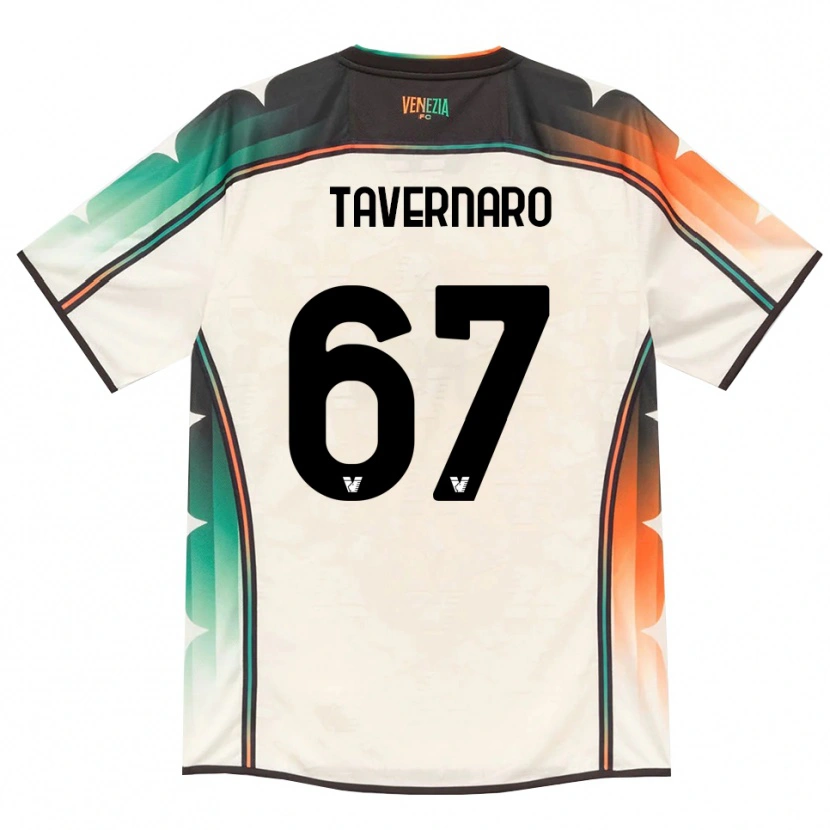 Danxen Heren Federico Tavernaro #67 Oldlace Oranje Groen Uitshirt Uittenue 2026/27 T-Shirt België
