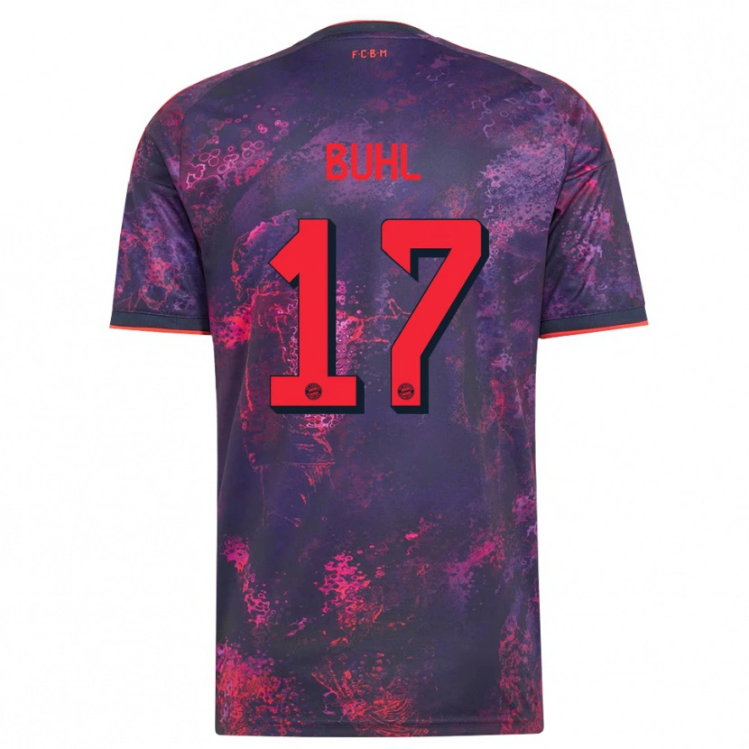 Danxen Heren Klara Buhl #17 Paars Rood Thuisshirt Derde Tenue 2026/27 T-Shirt België