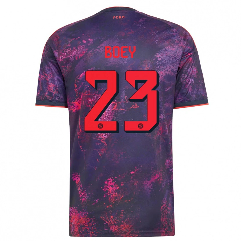 Danxen Heren Sacha Boey #23 Paars Rood Thuisshirt Derde Tenue 2026/27 T-Shirt België