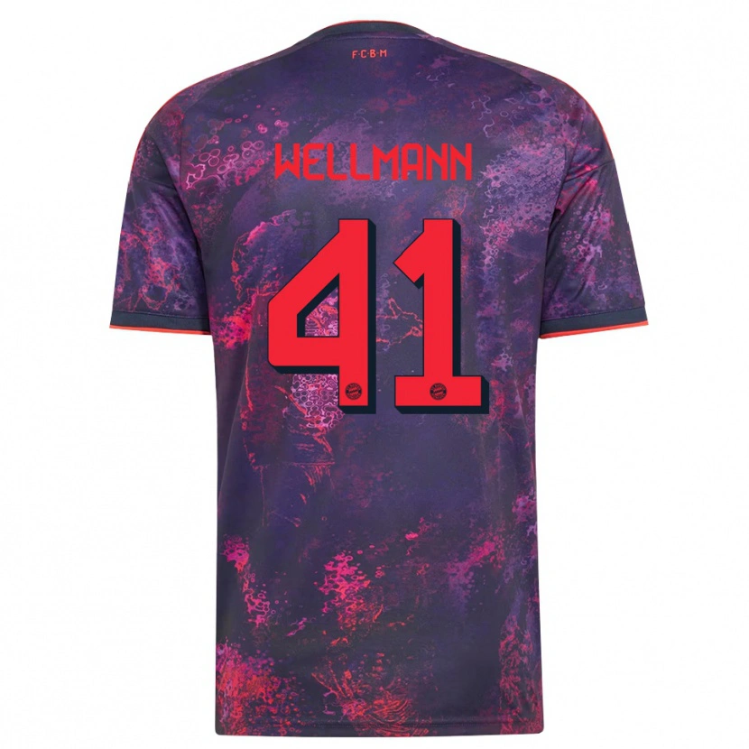 Danxen Heren Anna Wellmann #41 Paars Rood Thuisshirt Derde Tenue 2026/27 T-Shirt België