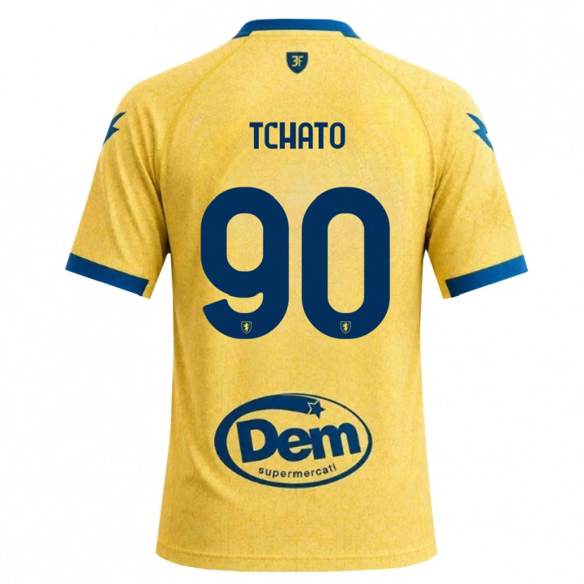 Danxen Heren Enzo Tchato #90 Khaki Zwart Blauw Thuisshirt Thuistenue 2026/27 T-Shirt België