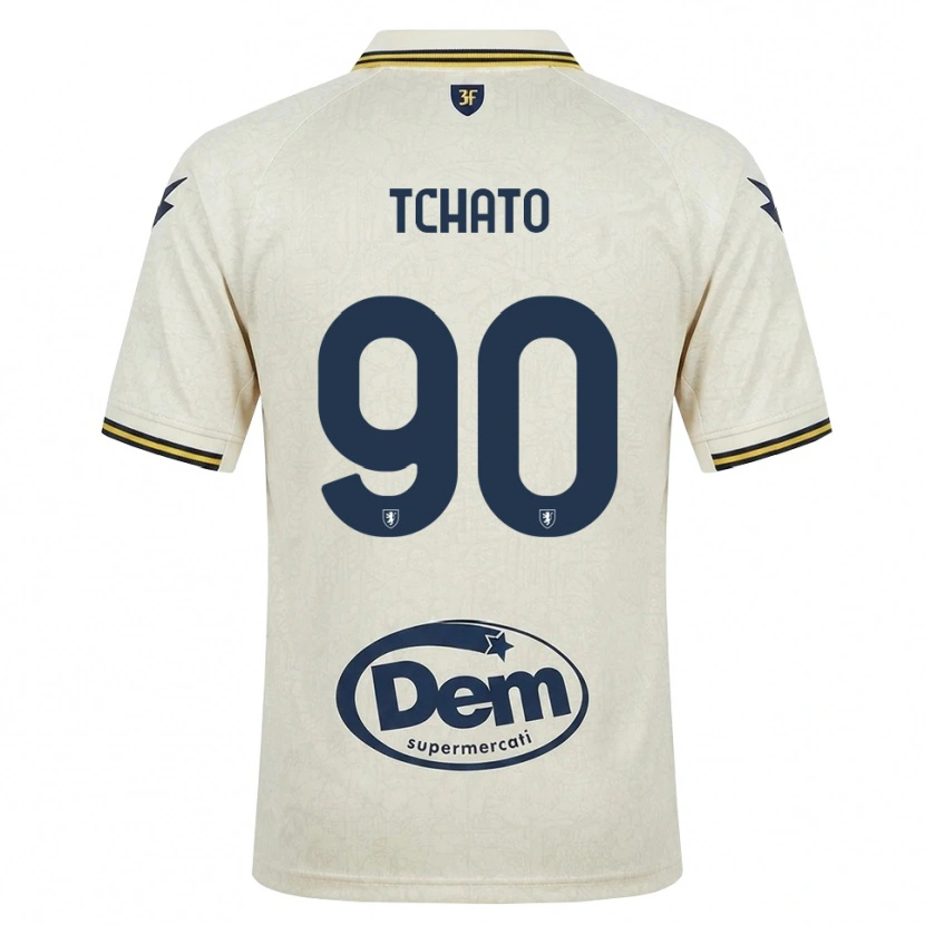 Danxen Heren Enzo Tchato #90 Oldlace Geel Zwart Uitshirt Uittenue 2026/27 T-Shirt België