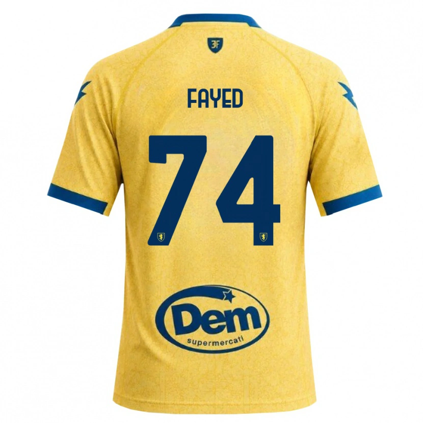 Danxen Heren Omar Fayed #74 Khaki Zwart Blauw Thuisshirt Thuistenue 2026/27 T-Shirt België