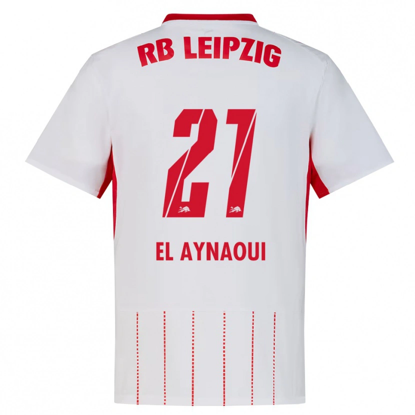 Danxen Dames Neil El Aynaoui #21 Rood Wit Geel Thuisshirt Thuistenue 2026/27 T-Shirt België