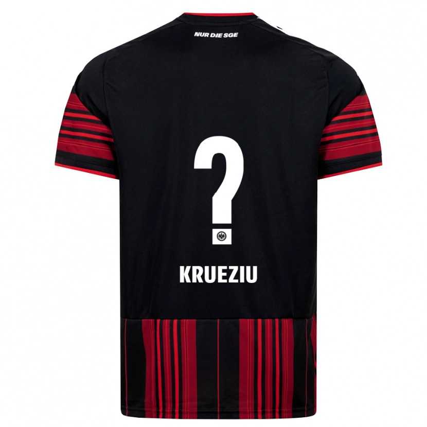 Danxen Dames Rahman Krueziu #0 Zwart Rood Wit Thuisshirt Thuistenue 2026/27 T-Shirt België