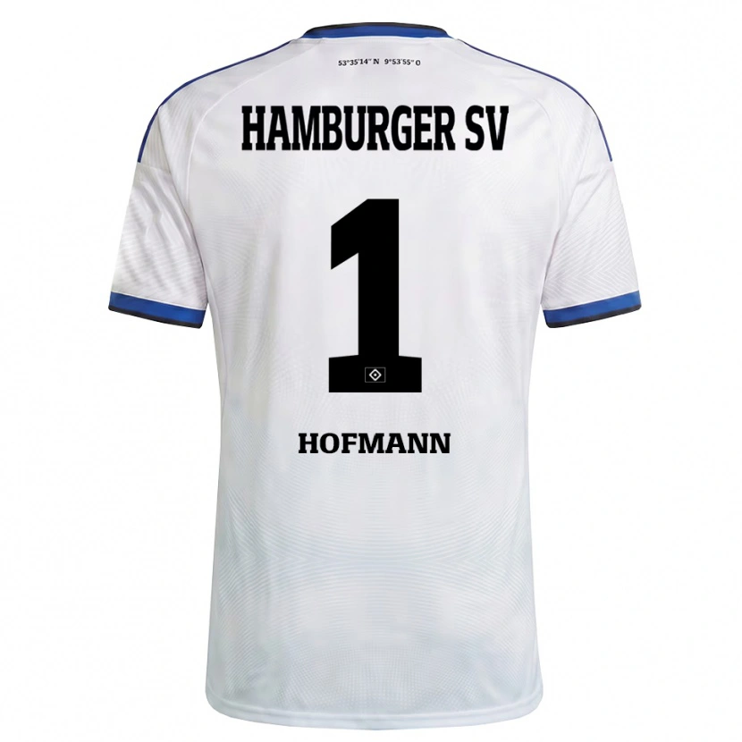 Danxen Dames Tobias Hofmann #1 Wit Zwart Blauw Thuisshirt Thuistenue 2026/27 T-Shirt België