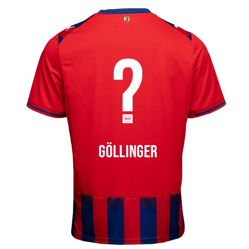 Danxen Dames Tobias Göllinger #0 Koninklijk Blauw Wit Rood Thuisshirt Thuistenue 2026/27 T-Shirt België
