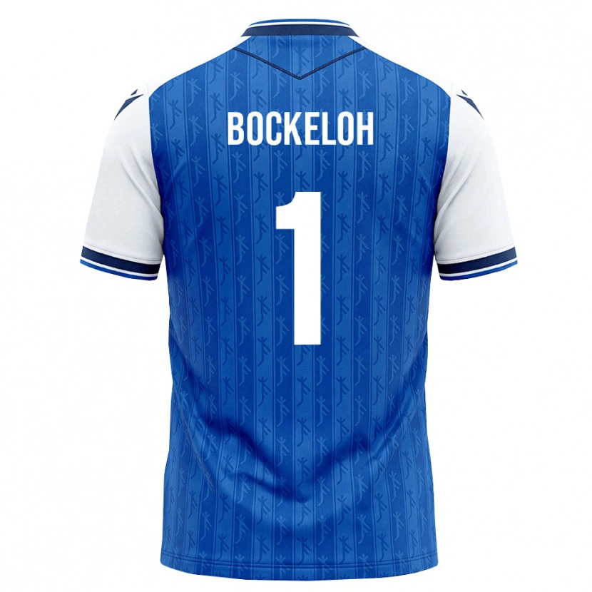Danxen Dames Leonhard Bockeloh #1 Koninklijk Blauw Wit Thuisshirt Thuistenue 2026/27 T-Shirt België