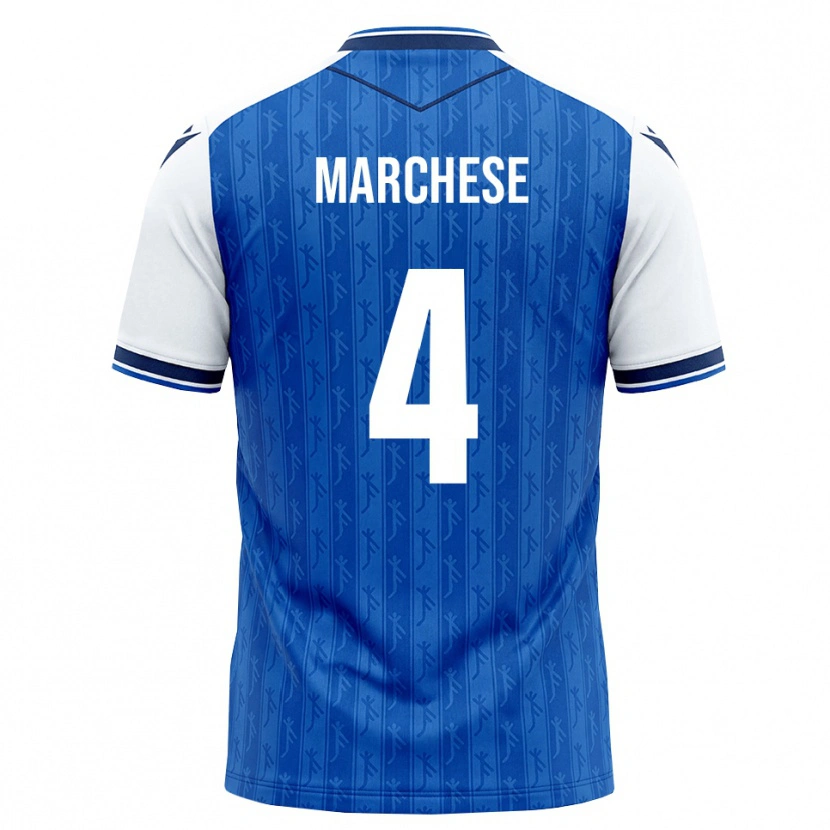 Danxen Dames Luca Marchese #4 Koninklijk Blauw Wit Thuisshirt Thuistenue 2026/27 T-Shirt België