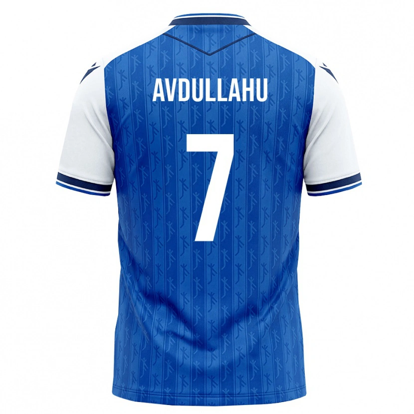 Danxen Dames Leon Avdullahu #7 Koninklijk Blauw Wit Thuisshirt Thuistenue 2026/27 T-Shirt België