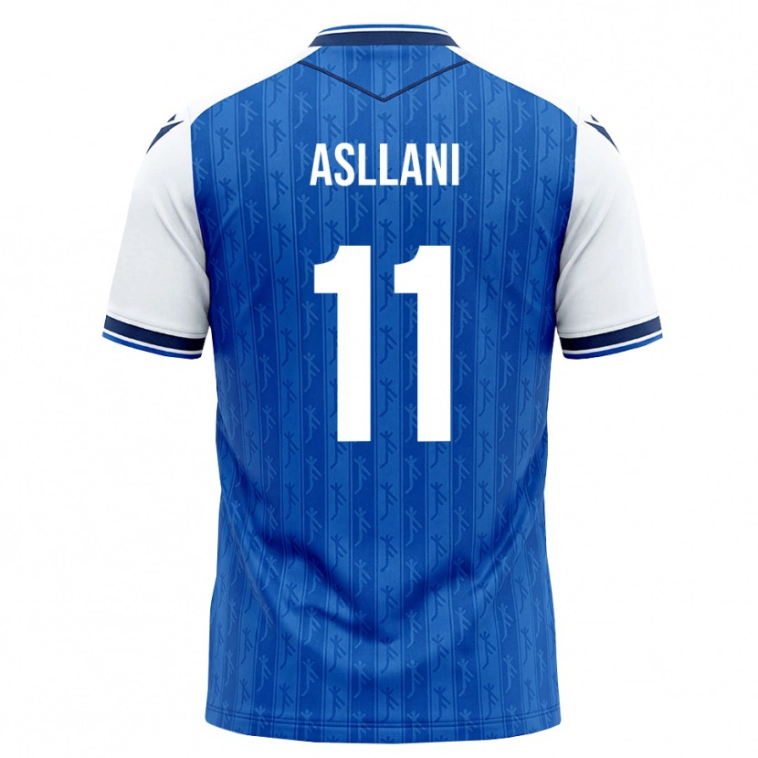 Danxen Dames Fisnik Asllani #11 Koninklijk Blauw Wit Thuisshirt Thuistenue 2026/27 T-Shirt België