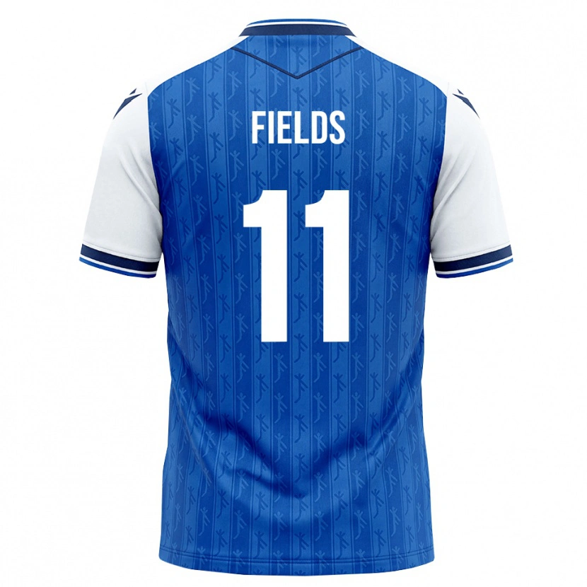 Danxen Dames Jykese Fields #11 Koninklijk Blauw Wit Thuisshirt Thuistenue 2026/27 T-Shirt België