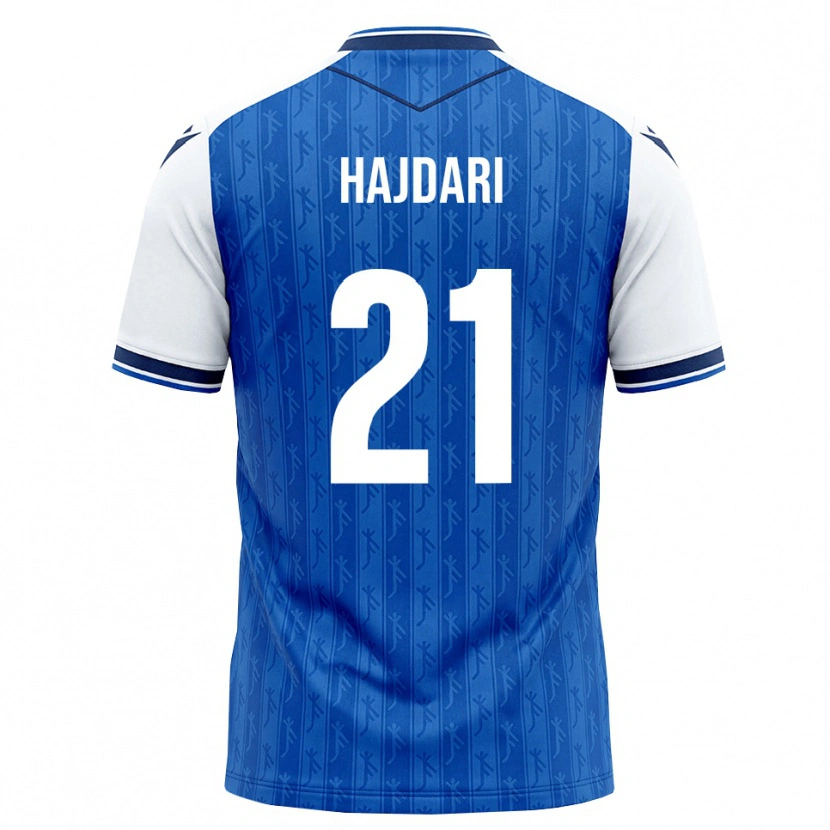 Danxen Dames Albian Hajdari #21 Koninklijk Blauw Wit Thuisshirt Thuistenue 2026/27 T-Shirt België