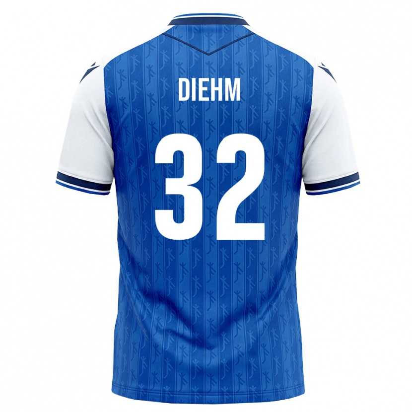 Danxen Dames Vanessa Diehm #32 Koninklijk Blauw Wit Thuisshirt Thuistenue 2026/27 T-Shirt België