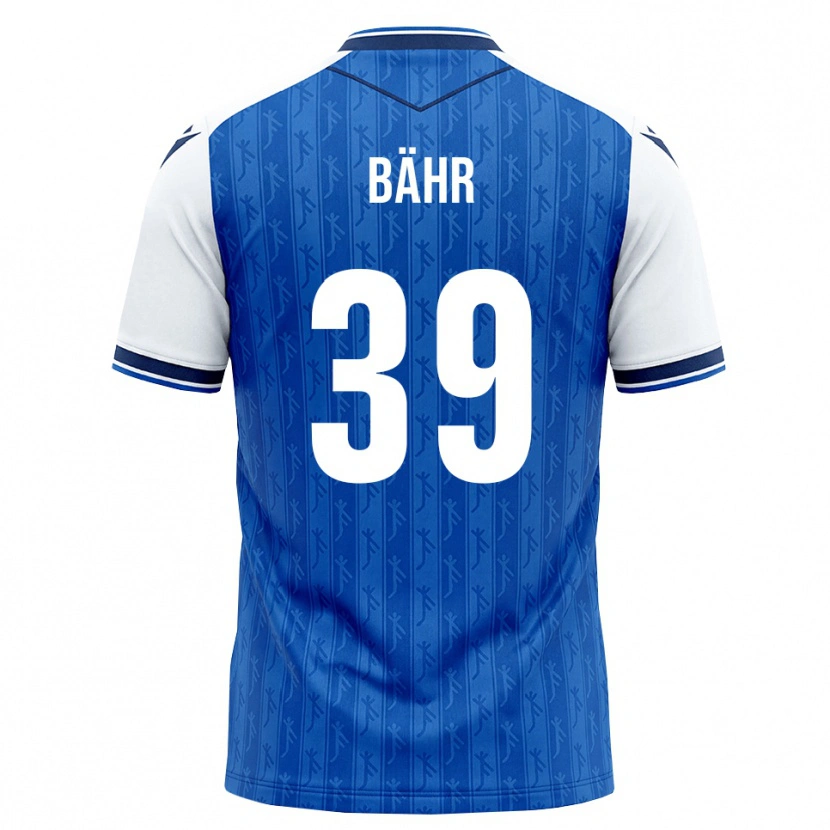 Danxen Dames Florian Bähr #39 Koninklijk Blauw Wit Thuisshirt Thuistenue 2026/27 T-Shirt België