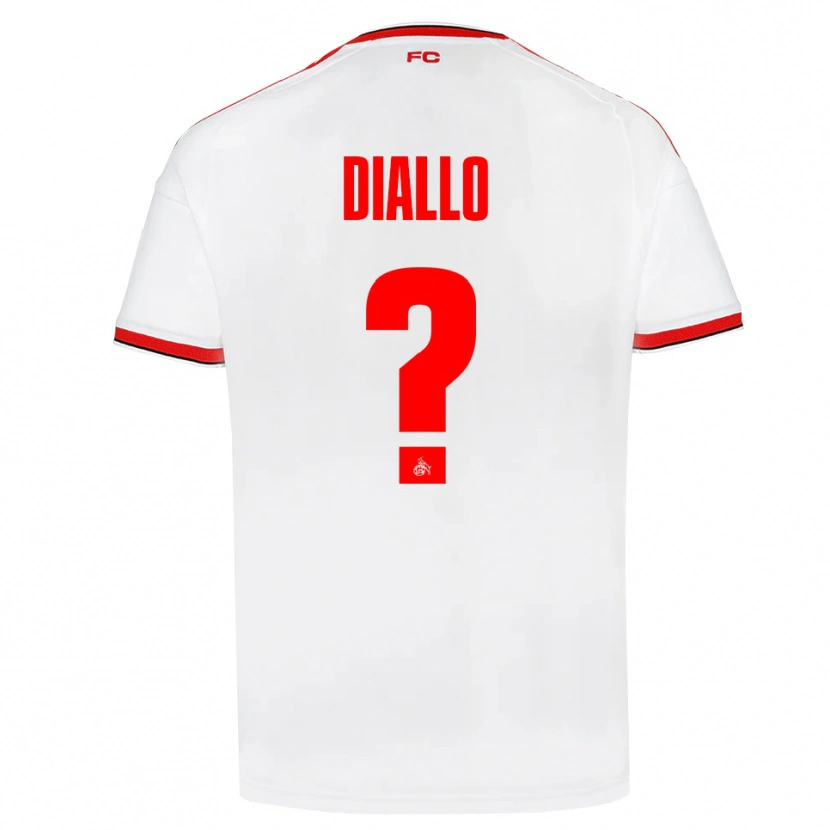 Danxen Dames Ismaila Diallo #0 Wit Rood Zwart Thuisshirt Thuistenue 2026/27 T-Shirt België