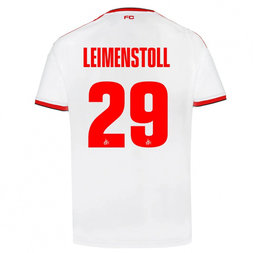 Danxen Dames Vanessa Leimen­stoll #29 Wit Rood Zwart Thuisshirt Thuistenue 2026/27 T-Shirt België