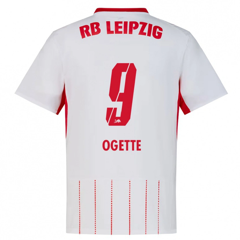 Danxen Dames Israel Ogette #9 Rood Wit Geel Thuisshirt Thuistenue 2026/27 T-Shirt België