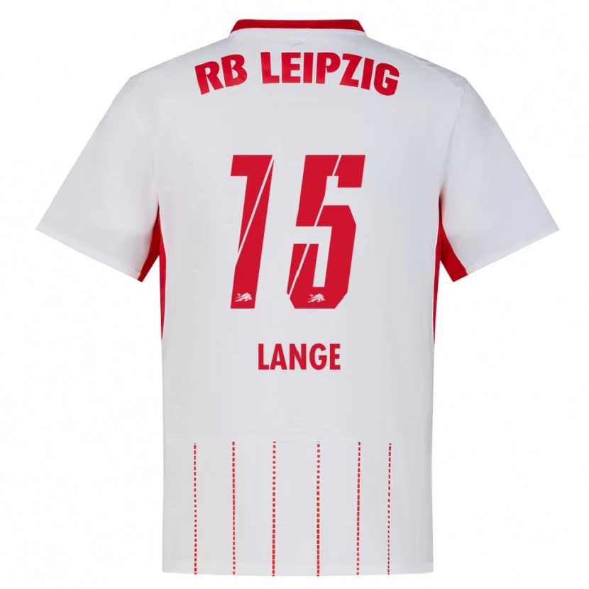 Danxen Dames Oskar Lange #15 Rood Wit Geel Thuisshirt Thuistenue 2026/27 T-Shirt België