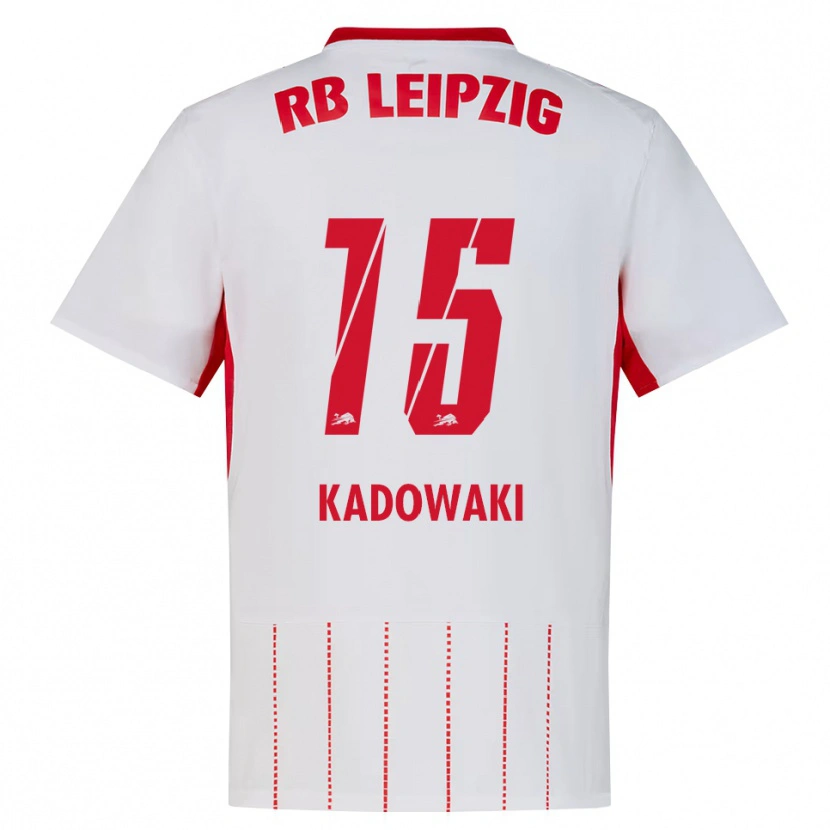 Danxen Dames Mai Kadowaki #15 Rood Wit Geel Thuisshirt Thuistenue 2026/27 T-Shirt België