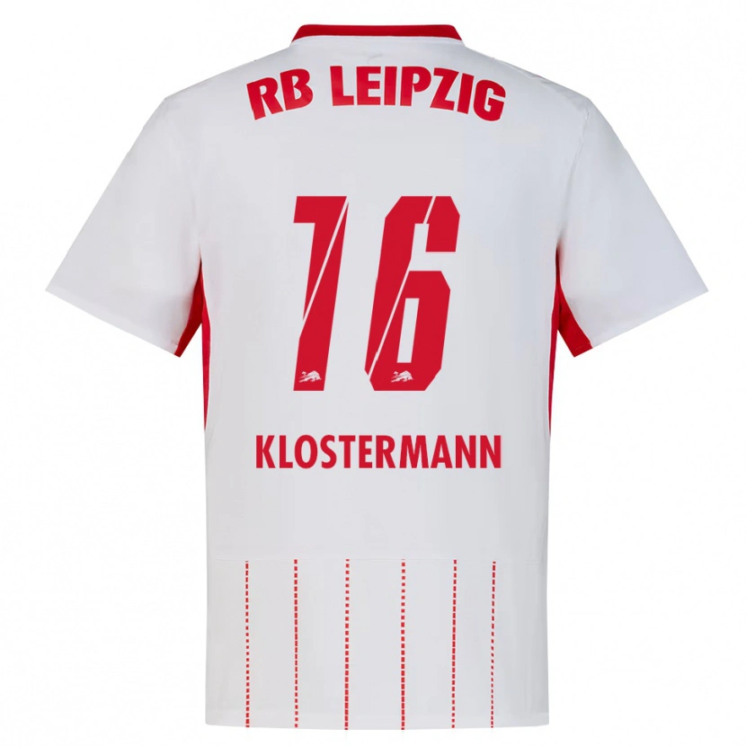 Danxen Dames Lukas Klostermann #16 Rood Wit Geel Thuisshirt Thuistenue 2026/27 T-Shirt België