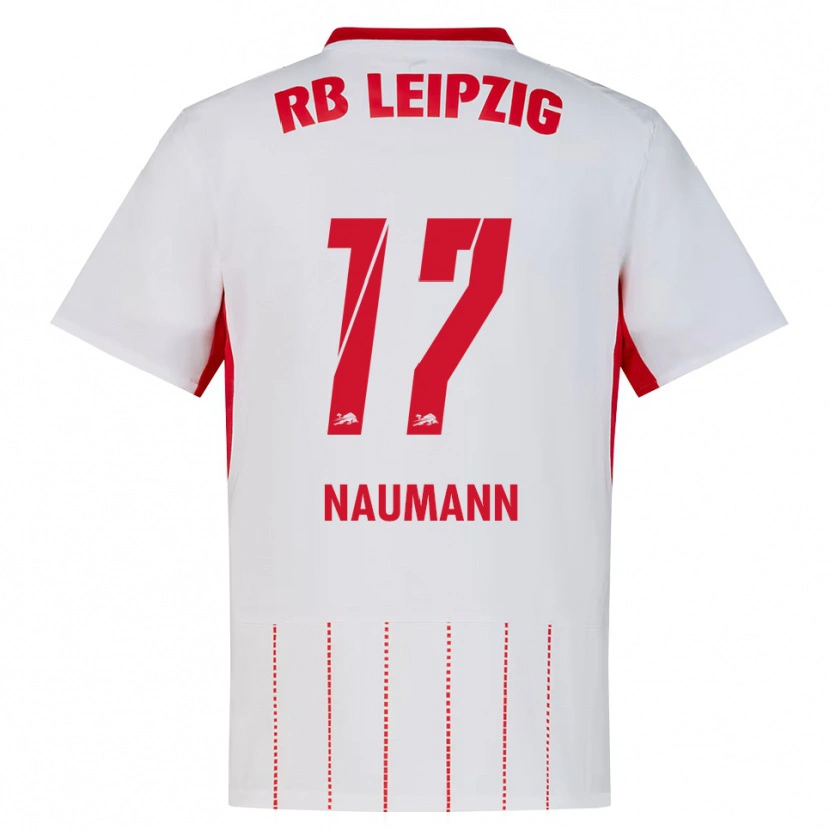 Danxen Dames Carlos Naumann #17 Rood Wit Geel Thuisshirt Thuistenue 2026/27 T-Shirt België