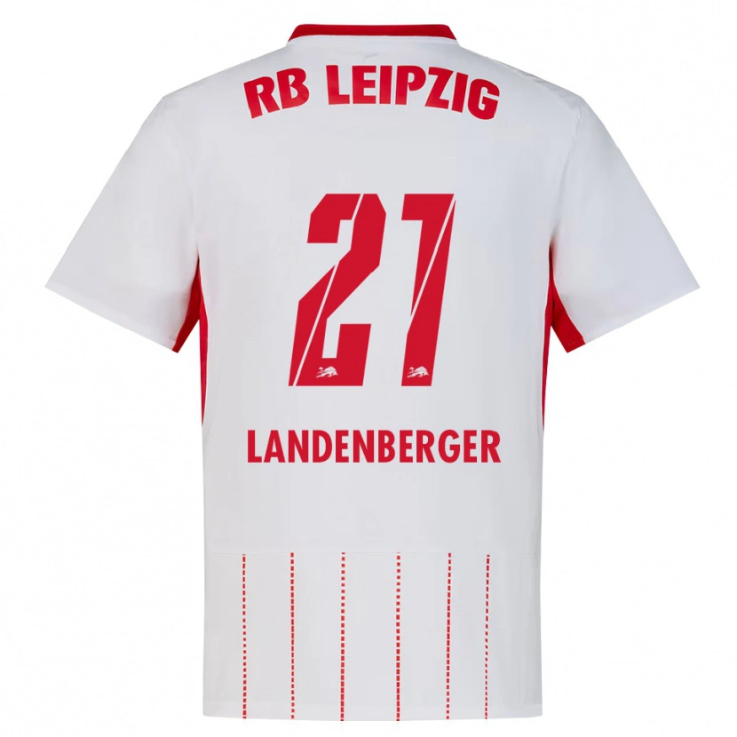 Danxen Dames Julia Landenberger #21 Rood Wit Geel Thuisshirt Thuistenue 2026/27 T-Shirt België