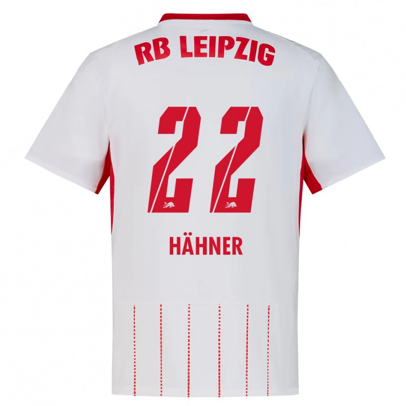 Danxen Dames Elian Hähner #22 Rood Wit Geel Thuisshirt Thuistenue 2026/27 T-Shirt België